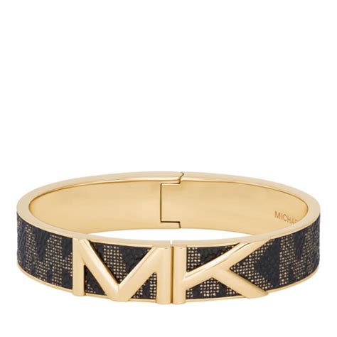 michael kors gold-tone bangle macys|Michael Kors bracelet with diamonds.